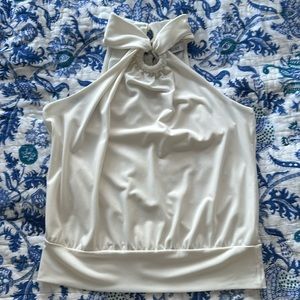 White halter neck top from South Moon Under. Size small.